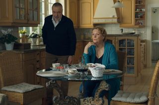 Barwy szczęścia, odcinek 3161. Andrzej (Leon Charewicz),  Józefina (Elżbieta Jarosik)