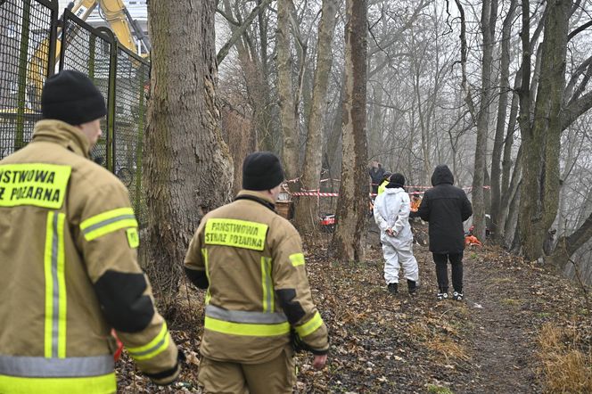 Wielka akcja policji w Nowym Dworze Mazowieckim. Znaleziono ludzkie szczątki
