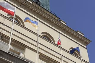 Niebiesko żółte flagi w Lublinie. Tak świętowaliśmy Dzień Niepodległości Ukrainy  [GALERIA] 