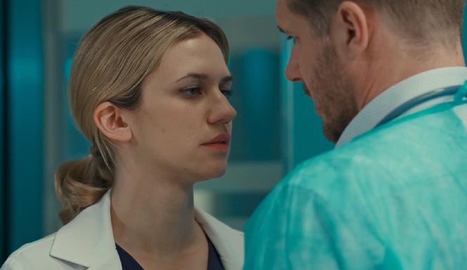 Na dobre i na złe odc. 961. Maks Beger (Tomasz Ciachorowski), Gloria (Aleksandra Grabowska)