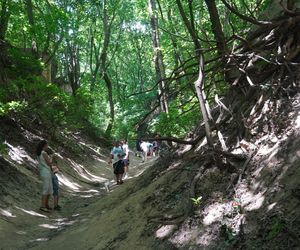 Sandomierz. Wąwóz Św. Królowej Jadwigi