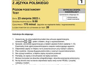 Matura poprawkowa: Polski. Odpowiedzi i arkusze CKE z języka polskiego. Matura 23 sierpnia