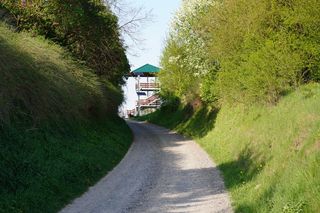 Krajobraz z wieży widokowej w Łysakowie niedaleko Lublina