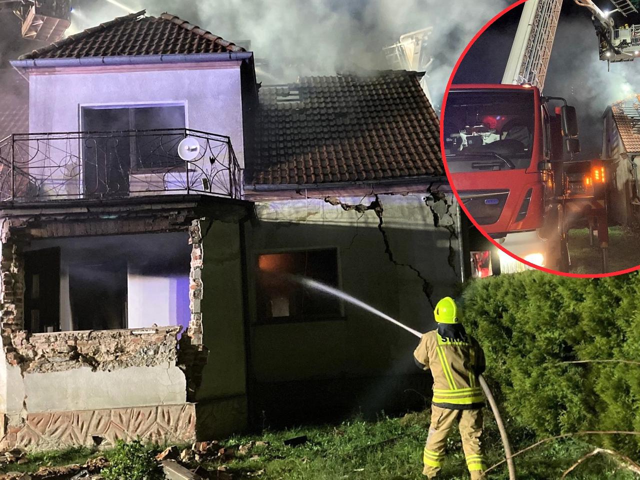 Horror w Poznowicach. Maluchy zostały bez ubrań, poparzony ojciec w szpitalu