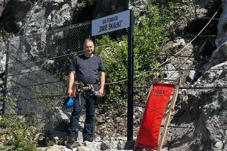 Na Kadzielni powstała pierwsza w Polsce Via Ferrata
