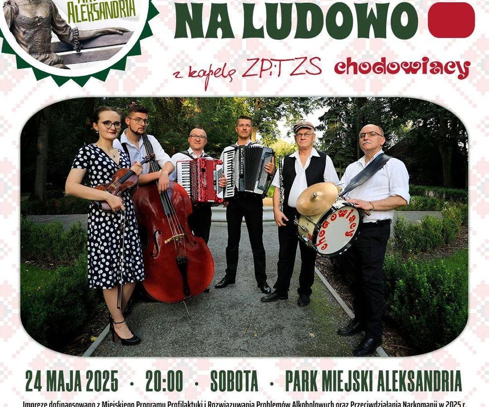Tradycyjna Potańcówka w parku Aleksandria