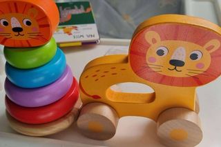 Zabawka z Action z odpryskującą farbą