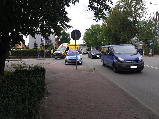 Potrącenie pieszej na ulicy Radomskiej w Starachowicach