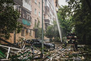 Charków pod największym atakiem Rosji od początku wojny. Zginęły co najmniej trzy osoby, są dziesiątki rannych