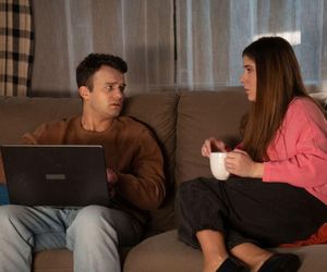 Barwy szczęścia odc. 3220. Agata (Natalia Zambrzycka), Ignacy (Olaf Staszkiewicz)