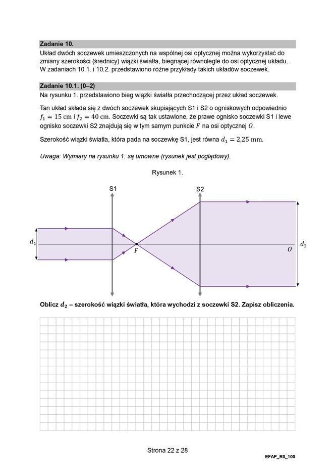 Matura 2024 fizyka rozszerzona - arkusze CKE formuła 2015  