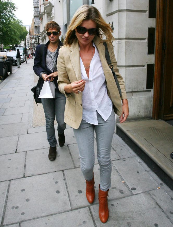 Jesienią inspirujemy się stylem Kate Moss