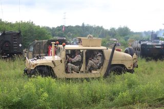 Śląskie manewry 2025. W Bytomiu trwa 20. Zlot pojazdów militarnych