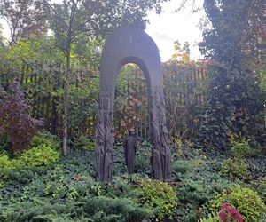 Ogród za kościołem św. Józefa w Krakowie