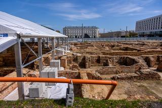 Odbudowa Pałacu Saskiego, piwnice