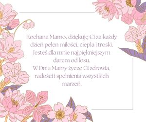 Dzień mamy życzenia