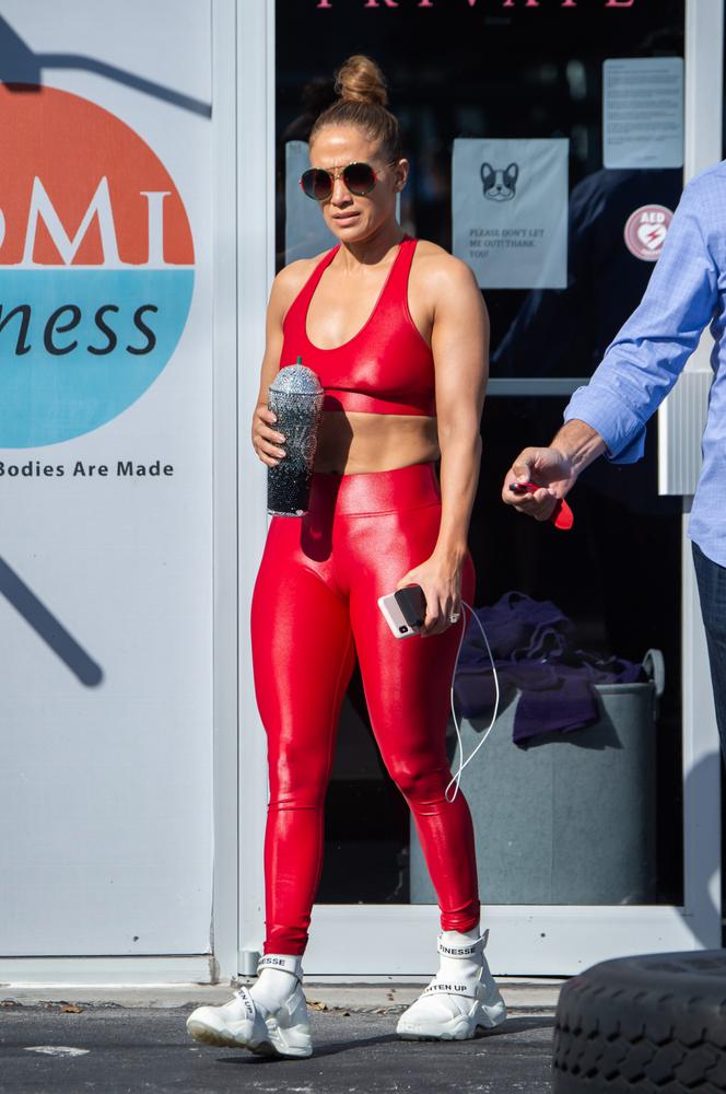 Jennifer Lopez w wigilię wybrała się na siłownię