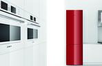 lodówka Bosch KGN36SR31 ColorGlass czerwona