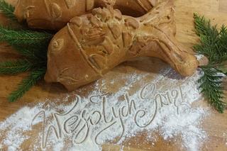 Świąteczna ryba z chleba