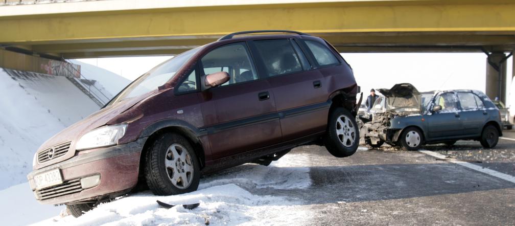 Karambol na autostradzie A4 w Gliwicach