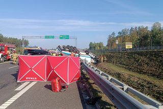 Wypadek S7 Olsztynek