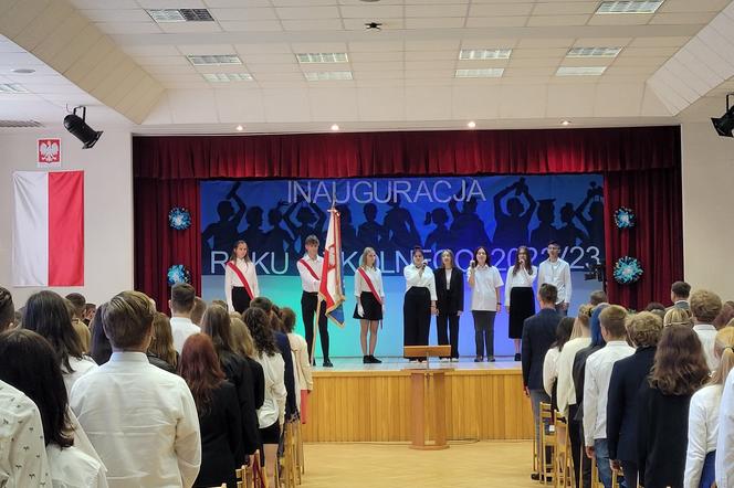Inaguracja roku szkolnego V LO w Olsztynie