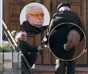 Lech Wałęsa poszedł do kościoła i zapomniał o drożyźnie?! Dał ubogiej dziewczynce skromny datek