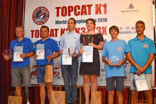Marian i Mateusz Tobys, wicemistrzowie Europy w klasie katamaranów Topcat