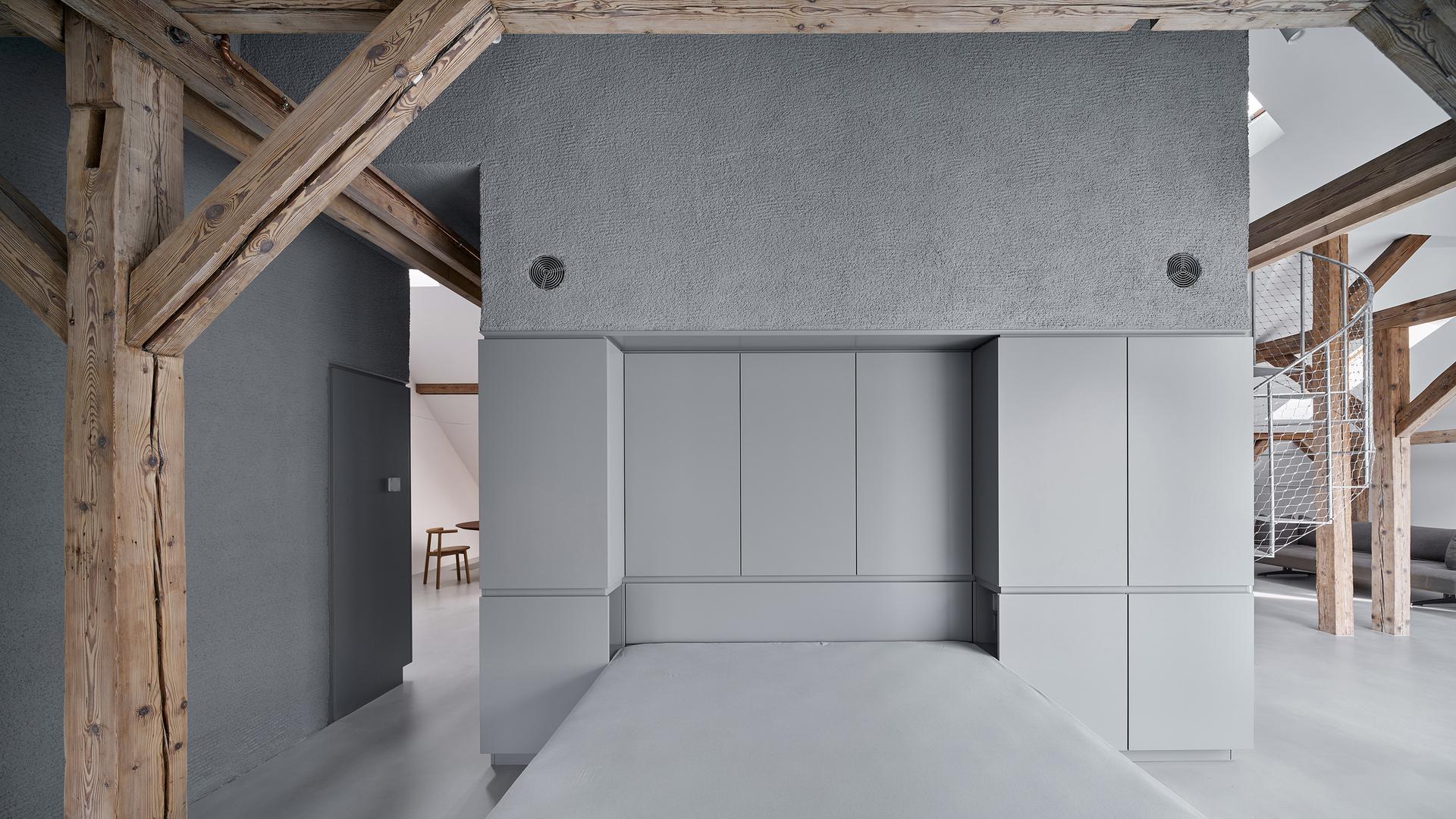 Adaptacja poddasza kamienicy w Gliwicach 