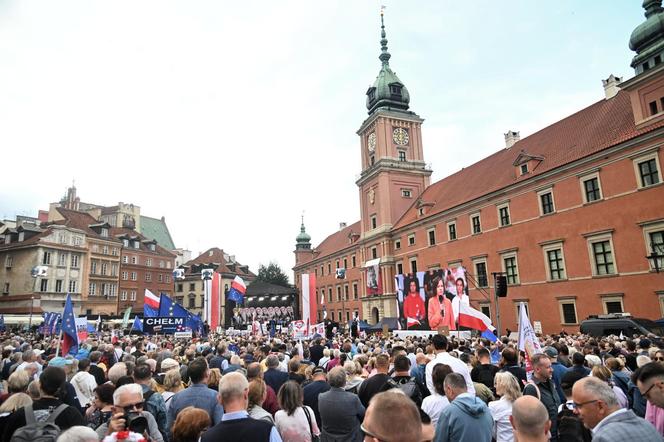 Wiec Donalda Tuska 4 czerwca w Warszawie