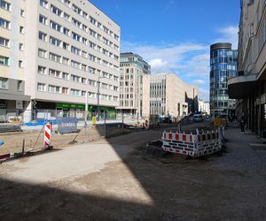 Przebudowa ulic Złotej i Zgoda w Warszawie