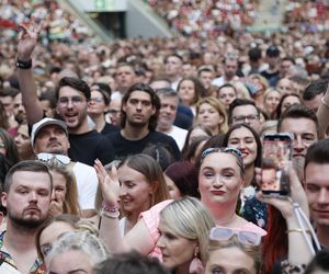 Koncert Jennifer Lopez w Warszawie (25.07.2025) - część druga. Organizatorem koncertu jest Prestige MJM