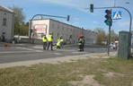 Śmiertelny wypadek w Krakowie. Na przejściu dla pieszych zginął rowerzysta