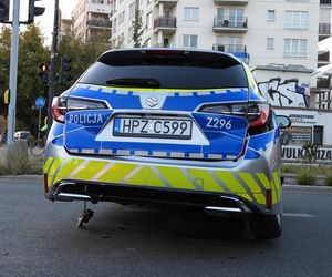 Dachowanie radiowozu. Bielany