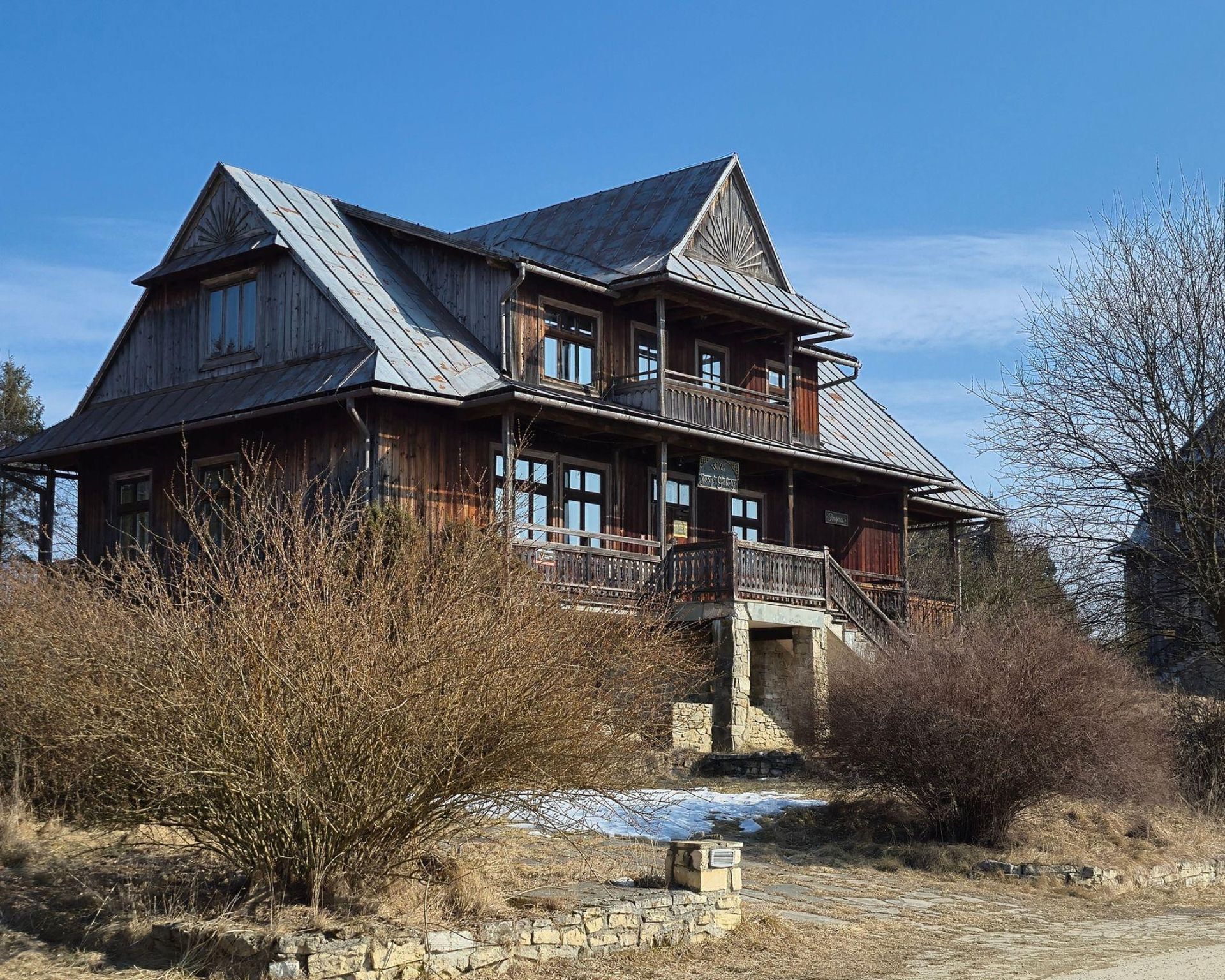 Osada widmo w Czorsztynie