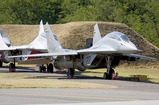 Tajemnicza kradzież części do MiG-29 na Wegrzech