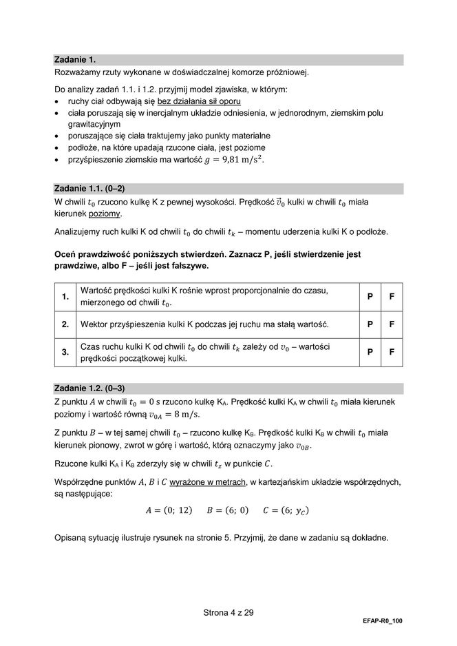 Matura 2025: fizyka 20.05.2025. Arkusze CKE, poziom rozszerzony [Formuła 2015]