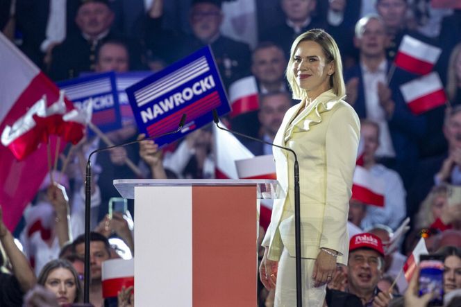 Porównujemy stroje Marty Nawrockiej i Małgorzaty Trzaskowskiej