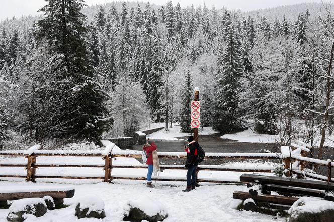 Śnieg w Tatrach