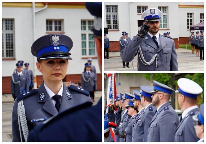 Nowi oficerowie w warmińsko-mazurskiej policji. Czekali na to kilkanaście miesięcy [ZDJĘCIA]