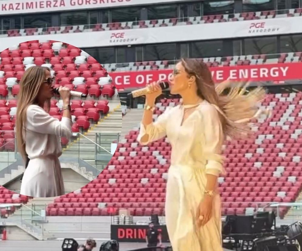 Tak wyglądała próba Jennifer Lopez przed koncertem w Polsce. Pokazała nagranie z PGE Narodowego!