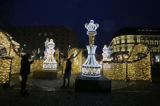  Warszawa. Świąteczna iluminacja znów zachwyca