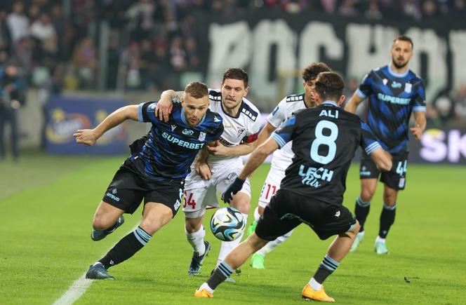 Górnik Zabrze kontra Lech Poznać 0:0 na stadionie w Zabrzu