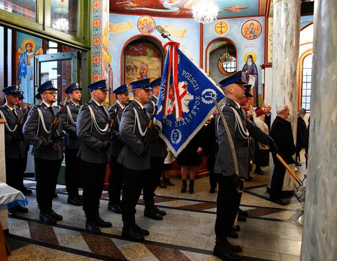Białystok: Prawosławne obchody święta patrona policji