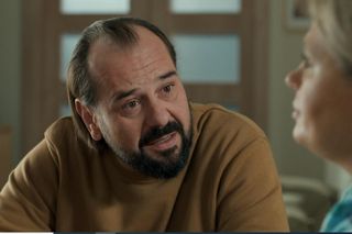 Barwy szczęścia, odcinek 3132. Borys (Jakub Wieczorek), Aldona (Elżbieta Romanowska)