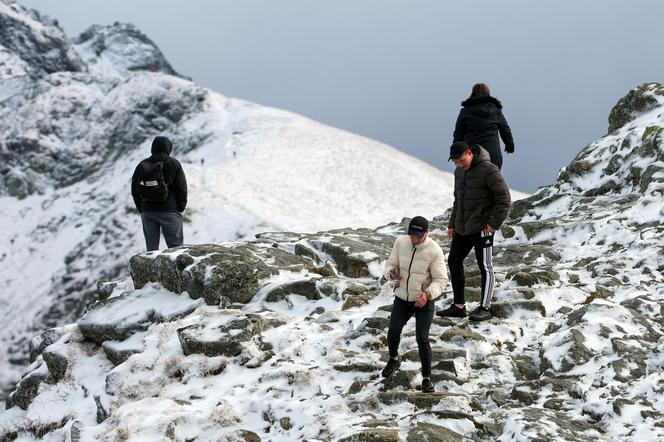 Tatry przysypane śniegiem