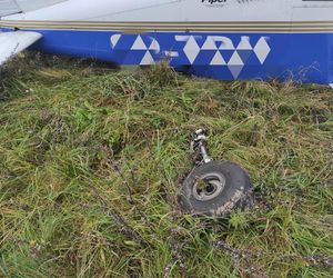 Awaria silnika w awionetce. Dwie osoby na pokładzie, chwile grozy w powietrzu!