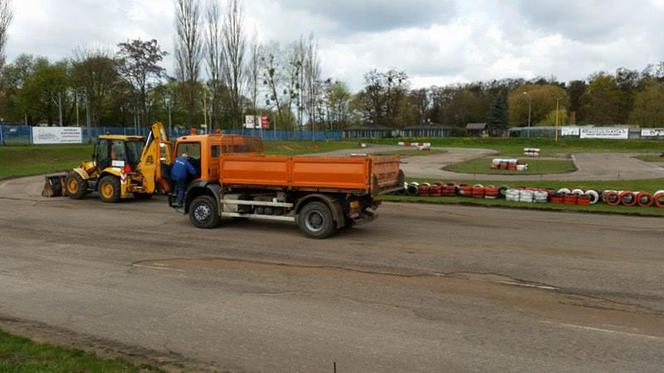 Remont toru gokartowego w Szczecinie