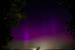 Zorza na niebie w woj. lubelskim! To była jedna z najpiękniejszych nocy w historii! Zobacz