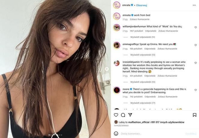 Nowa wielka miłość Emily Ratajkowski! Namiętne uściski z francuskim aktorem